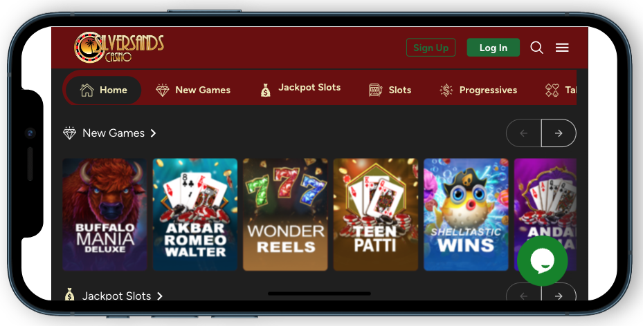 SilverSands Casino Online