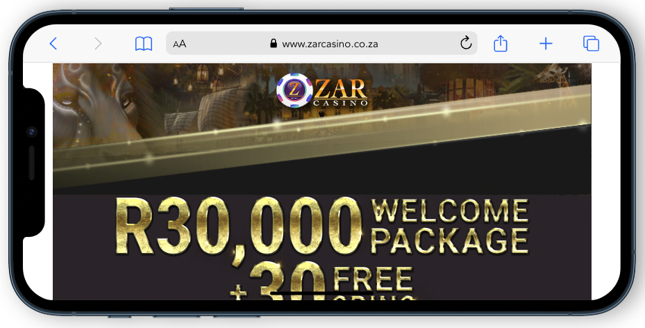 ZAR Casino Minimum Deposit