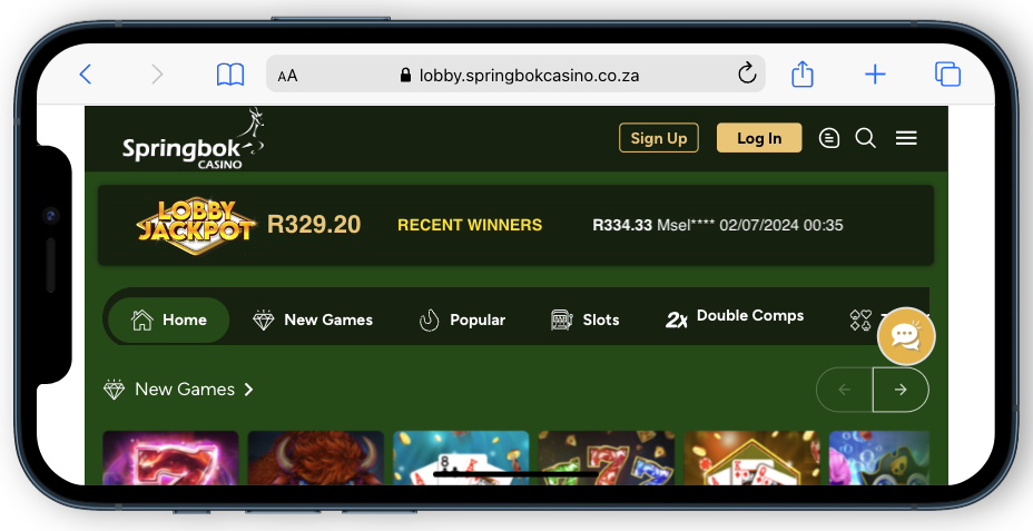 Springbok Casino Skrill